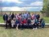 Гродненские медики принимают участие в благоустройстве памятника погибшим в годы войны медицинским работникам в Борисовском районе