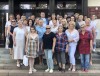 Коллектив Гродненской областной детской клинической больницы посетил выставку «Память в сердце стучит…», посвященную геноциду белорусского народа
