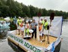 Гигантский самодельный плот спустили на воду гродненские медики