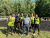 Сборная медицинских работников Гродно сыграла в болотный футбол