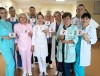 Работники БСМП города Гродно присоединились к профсоюзной акции «Поздравим маму вместе!»