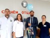 В Гродненском ОКЦ «Психитария-наркология» чествовали многодетного папу, активного участника профсоюзных конкурсов и акций психолога Андрея Высоцкого