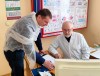 Достаточно ли безопасные условия труда в Гродненском перинатальном центре, изучил технический инспектор областного профсоюза здравоохранения 
