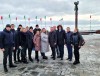 Фатима Гаджиева и Александр Осовик представляют здравоохранение Гродненщины на заседании Молодежного совета отраслевого профсоюза