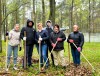 Работники Гродненского областного профсоюза здравоохранения трудились на территории санатория «Неман-72»