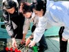 Проникновенное видео со словами благодарности прислали москвичка Елена Громова и ее сын Марк работникам Гродненской областной больницы медреабилитации