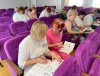 В 7-й поликлинике Гродно общественные инспекторы по охране труда освежили свои знания в необычном формате – с помощью ребусов
