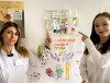 Помощник врача Анастасия Радионик – победитель конкурса плакатов в центральной поликлинике Гродно