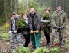 Врачи Щучинской ЦРБ поддержали «Дай лесу новае жыццё!», высадив около 4500 саженцев в рамках акции