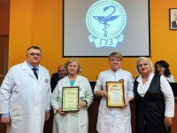 Медсестра Наталья Овсяник признана лучшим общественным инспектором по охране труда Гродненской центральной поликлиники 