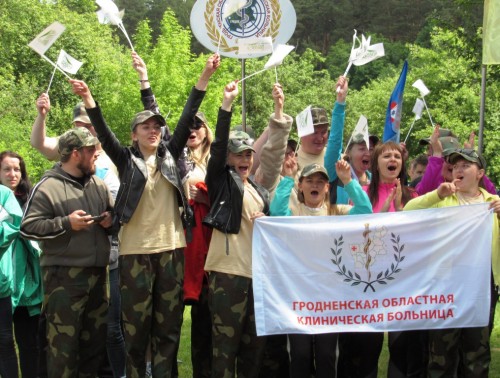 Команда Гродненской областной клинической больницы оказалась сильнее других в туристическом спорте