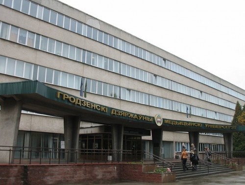 Более сорока студенток Гродненского медунивеситета, воспитывающих детей, получили материальную помощь к празднику