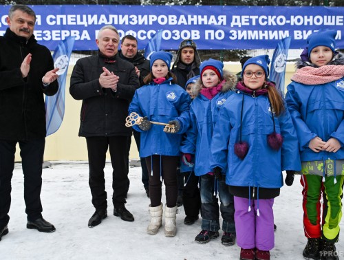 НОВАЯ ПРОФСОЮЗНАЯ БАЗА ДЛЯ ЗАНЯТИЙ БИАТЛОНОМ ОТКРЫЛАСЬ В СТОЛИЦЕ