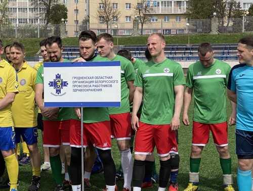 В Гродно проходит республиканский турнир по мини-футболу среди медицинских работников