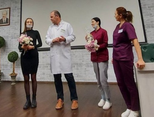 В Гродненском областном клиническом центре «Психиатрия-наркология» молодых специалистов посвятили в профессию