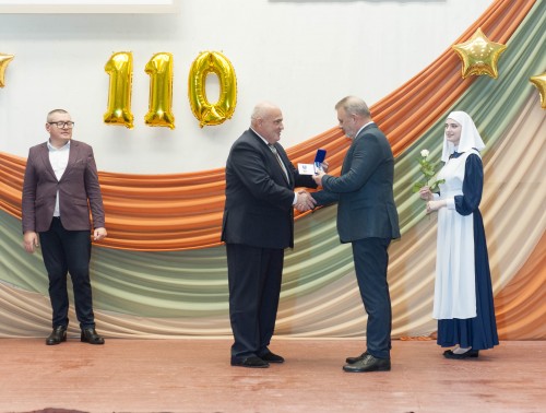 Владислав Голяк принял участие в мероприятиях по случаю 110-летия Гродненской областной клинической больницы медицинской реабилитации