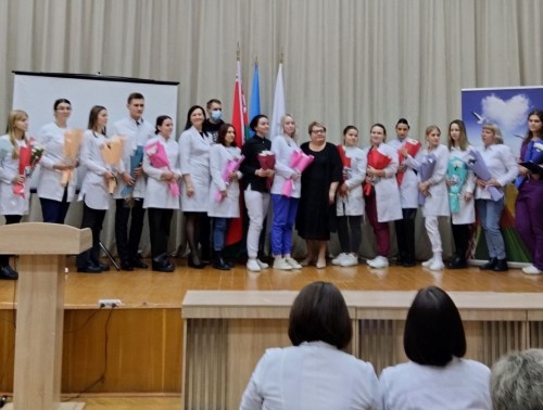 В Слонимской ЦРБ дали торжественный старт трудовому пути 23 молодых специалистов