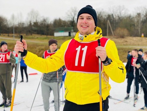Лыжные соревнования открыли календарь спортивных событий 2023 года медиков Гродненщины