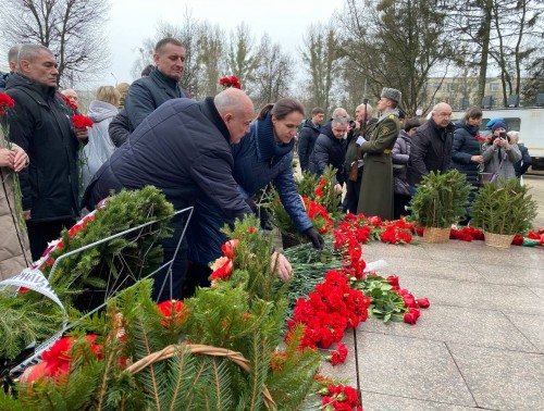 Владислав Голяк принял участие в митинге-реквиеме, посвященном годовщине вывода советских войск из Афганистана