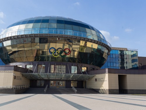 НОК БЕЛАРУСИ ПОКАЗАЛ ТАЛИСМАН И ЛОГОТИП II ИГР СТРАН СНГ