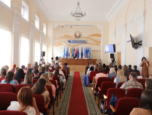 В ГРОДНО СТАРТОВАЛ ПЕРВЫЙ РЕГИОНАЛЬНЫЙ МОЛОДЕЖНЫЙ СЛЕТ ПРОФСОЮЗНОГО АКТИВА