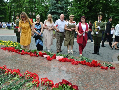 Владислав Голяк принял участие в митинге-реквиеме по случаю 82-ой годовщины начала Великой Отечественной войны в Гродно
