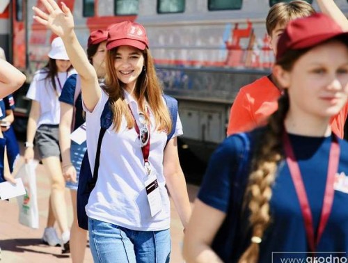 Участники патриотического проекта «Поезд Памяти» отправились из Гродно в Витебск