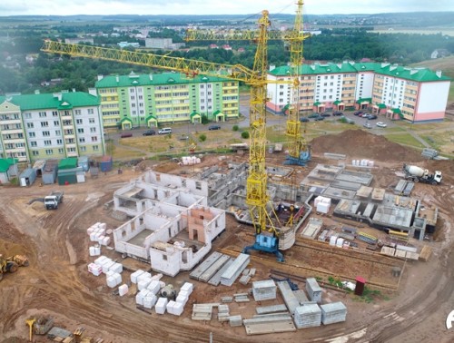 ДЕТСКИЙ САД С БАССЕЙНОМ СТРОЯТ В ОШМЯНАХ