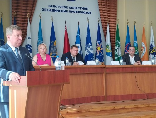 ПРОФАКТИВ БРЕСТЧИНЫ НАМЕРЕН УДЕЛЯТЬ ПОВЫШЕННОЕ ВНИМАНИЕ СОВЕРШЕНСТВОВАНИЮ СОЦИАЛЬНОГО ПАРТНЕРСТВА