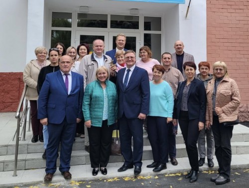 Совместный выездной семинар профактива Гомельского и Гродненского обкомов профсоюза здравоохранения прошел в Жлобине