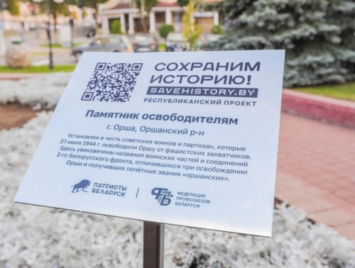 СПАСИБО ЗА МИРНУЮ ЖИЗНЬ: АКЦИЯ ФПБ И ПАТРИОТОВ БЕЛАРУСИ ПРИШЛА В ОРШУ