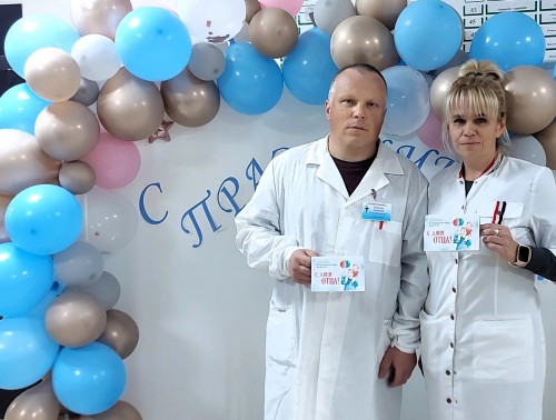 В медицинских коллективах Гродненщины проходят мероприятия ко Дню отца
