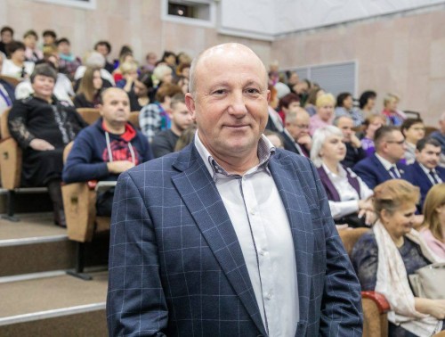 Заведующий рентгеновским отделением Мостовской ЦРБ Александр Скопец удостоен «Прафсаюзнага знака пашаны»