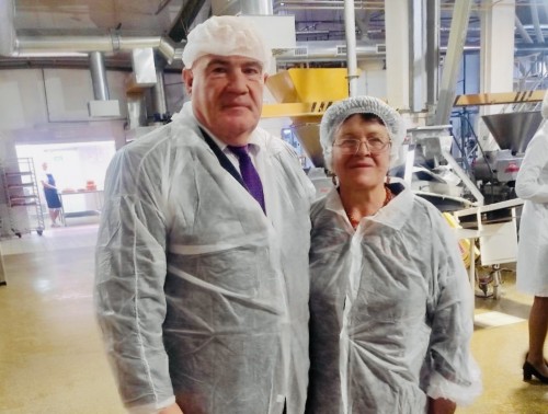 Анна Митрофановна Гуща, проработавшая в профсоюзе здравоохранения более 40 лет, приняла участие во встрече ветеранов профдвижения