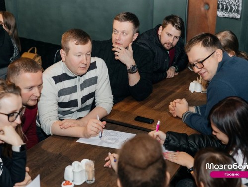 Команда Гродненской университетской клиники Klinikdozor заняла второе место в корпоративной лиге «Мозгобойни»