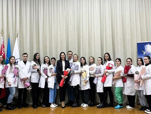 В Слонимской ЦРБ торжественно дали старт трудовому пути молодых специалистов