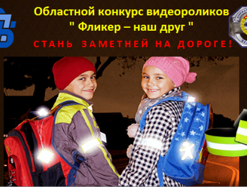 НА ГРОДНЕНЩИНЕ СТАРТУЕТ ОБЛАСТНОЙ КОНКУРС ВИДЕОРОЛИКОВ «ФЛИКЕР – НАШ ДРУГ»