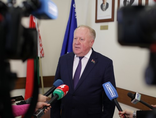 ВИКТОР ЛИСКОВИЧ: «МЫ СТАВИМ ЗАДАЧУ, ЧТОБЫ КАЖДЫЙ ЧЛЕН ПРОФСОЮЗА РАБОТАЛ И ЖИЛ КАЧЕСТВЕННО»