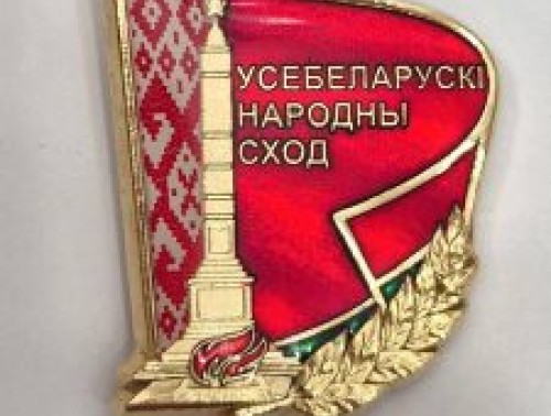 В БЕЛАРУСИ УЧРЕДИЛИ НАГРУДНЫЙ ЗНАК ДЕЛЕГАТА ВНС