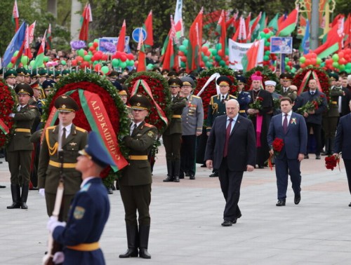 ПРЕЗИДЕНТ БЕЛАРУСИ АЛЕКСАНДР ЛУКАШЕНКО: «ВЕЛИКАЯ ПОБЕДА – ГЛАВНЫЙ И КЛЮЧЕВОЙ МОМЕНТ В ИСТОРИИ ВОЗРОЖДЕНИЯ И СТАНОВЛЕНИЯ БЕЛОРУССКОЙ НАЦИИ»