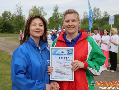 Медсестра Кореличской ЦРБ Мария Гремяко удостоена грамоты районного объединения профсоюзов
