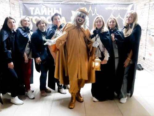 Работники областного центра гигиены побывали в театрализованной экскурсии по ночному Гродно