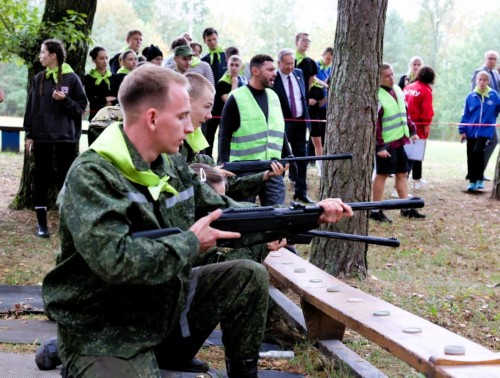 Команда Гродненского медуниверситета победила в первых республиканских «Играх патриотов»