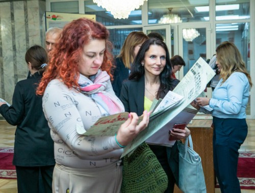 В ШТАБ-КВАРТИРЕ ФПБ ПРОШЛА ВЫСТАВКА-ПРЕЗЕНТАЦИЯ КНИГИ «БЕЛАРУСЬ АДЗIНАЯ»