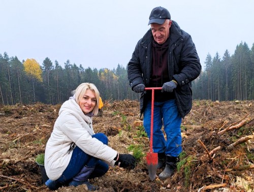 Владислав Голяк принял участие в республиканской акции «Дай лесу новае жыццё»