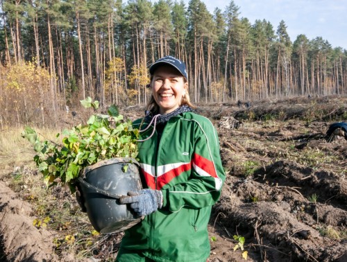 ПРОФСОЮЗЫ ОЗЕЛЕНИЛИ БОЛЕЕ 75 ГЕКТАРОВ В РАМКАХ АКЦИИ «ДАЙ ЛЕСУ НОВАЕ ЖЫЦЦЕ!»