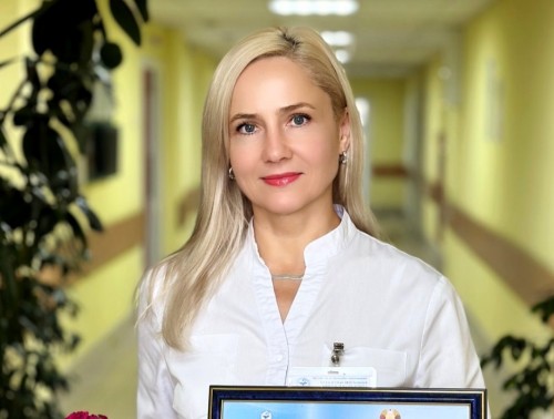 Медсестра Елена Данильчик признана лучшим наставников Гродненской центральной городской поликлиники