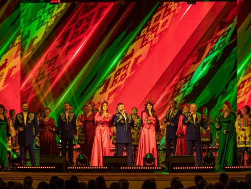 В РЕСПУБЛИКАНСКОМ ДВОРЦЕ КУЛЬТУРЫ ПРОФСОЮЗОВ СОСТОЯЛСЯ КОНЦЕРТ, ПОСВЯЩЕННЫЙ ЮБИЛЕЮ ПРОФДВИЖЕНИЯ