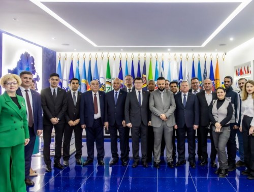 ЮРИЙ СЕНЬКО ВСТРЕТИЛСЯ С ПРЕДСТАВИТЕЛЯМИ ПРОФЦЕНТРОВ ЗАРУБЕЖНЫХ СТРАН