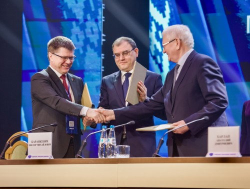 ЮРИЙ СЕНЬКО: «ОСНОВНОЙ ТЕЗИС В РАБОТЕ ПРОФСОЮЗОВ СОЗВУЧЕН ГЛАВНОЙ ЦЕЛИ, КОТОРАЯ СТОИТ ПЕРЕД СТРАНОЙ. ЭТО РАЗВИТИЕ ГОСУДАРСТВА ДЛЯ НАРОДА»